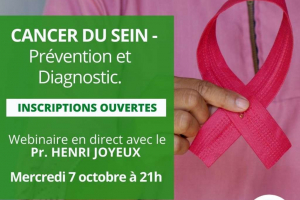 WEBINAIRE - Cancer du Sein : Prévention et Diagnostic