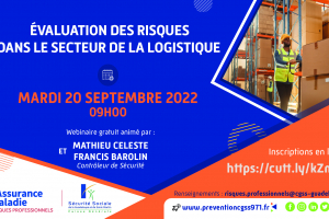 Webinaire : Evaluation des risques professionnels dans le secteur de la logistique