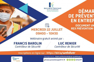 Webinaire : Démarche de Prévention des Risques Professionnels